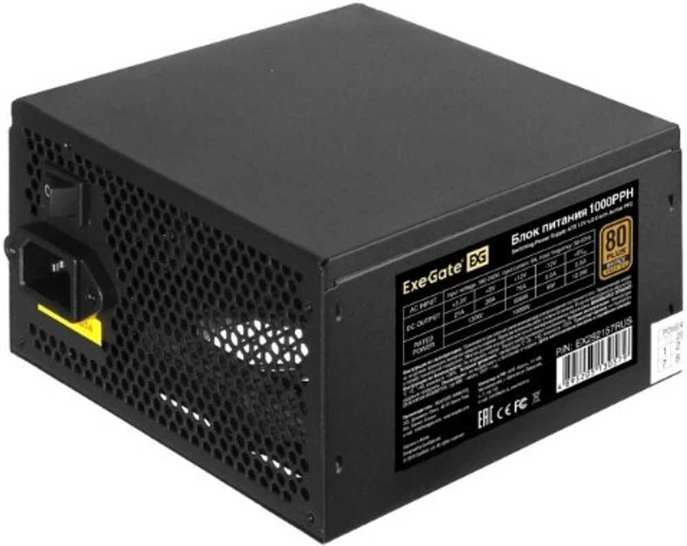 Блок питания ATX Exegate ServerPRO-1000PAS