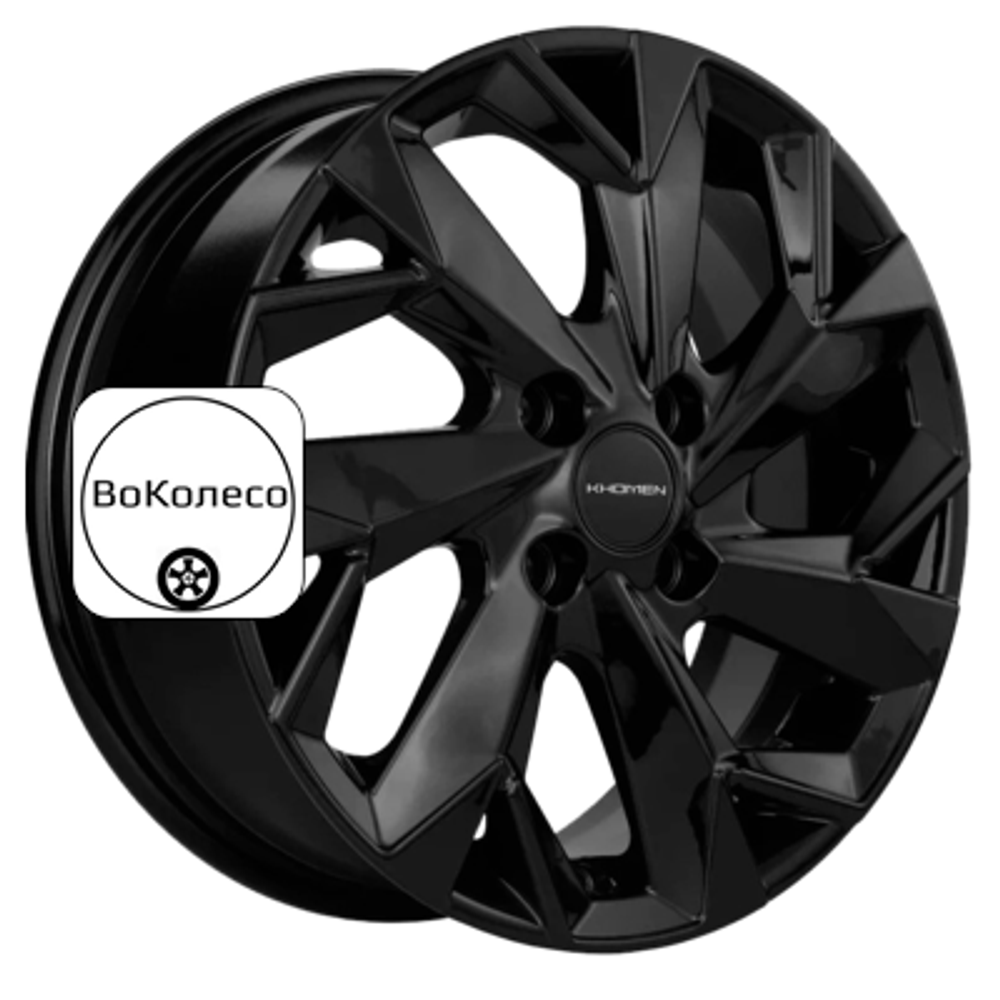6x15/4x98 ET35 D58,6 KHW1508 (Lada Granta) Black Khomen Wheels