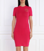 Платье Versace Jeans Couture - фуксия(76HAOT02CJ03T)