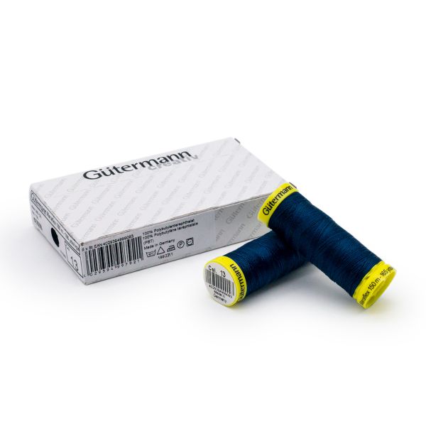 Нитки для трикотажа Gutermann Maraflex 120 (150 метров), 5 кат. | 013 синий