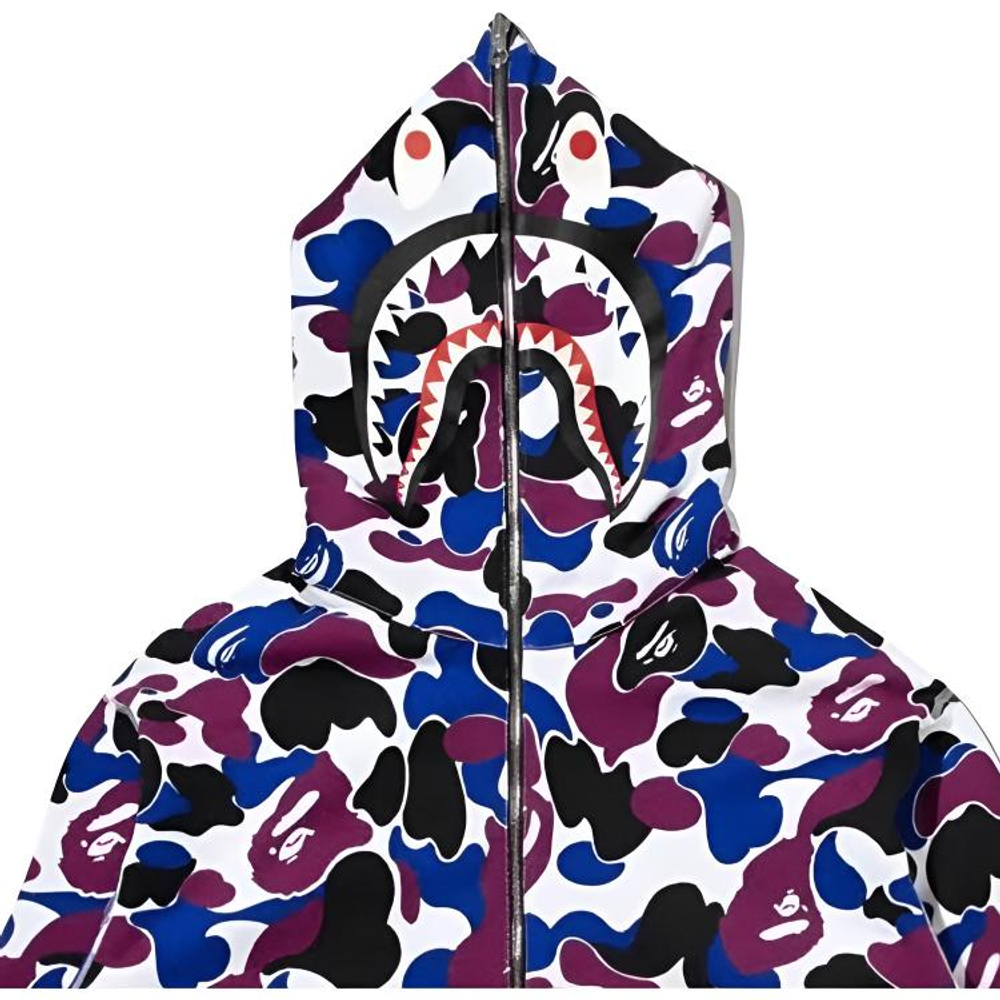 A Bathing Ape Bathing Ape Ss26 Sweatshirts Long Sleeved Moderate No Fleece Lined Regular Edition Regular Sleeve Zip Closure