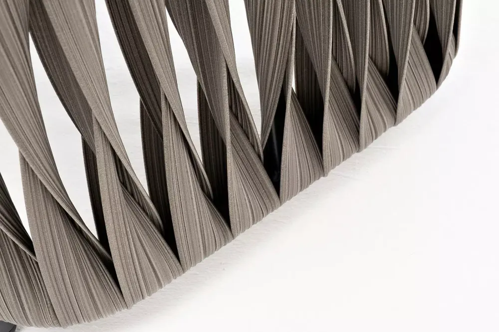 "Флоренция" столик журнальный из искусственного ротанга, цвет графит