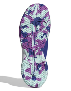 детские Кроссовки теннисные Adidas Ubersonic 4 K - небесный