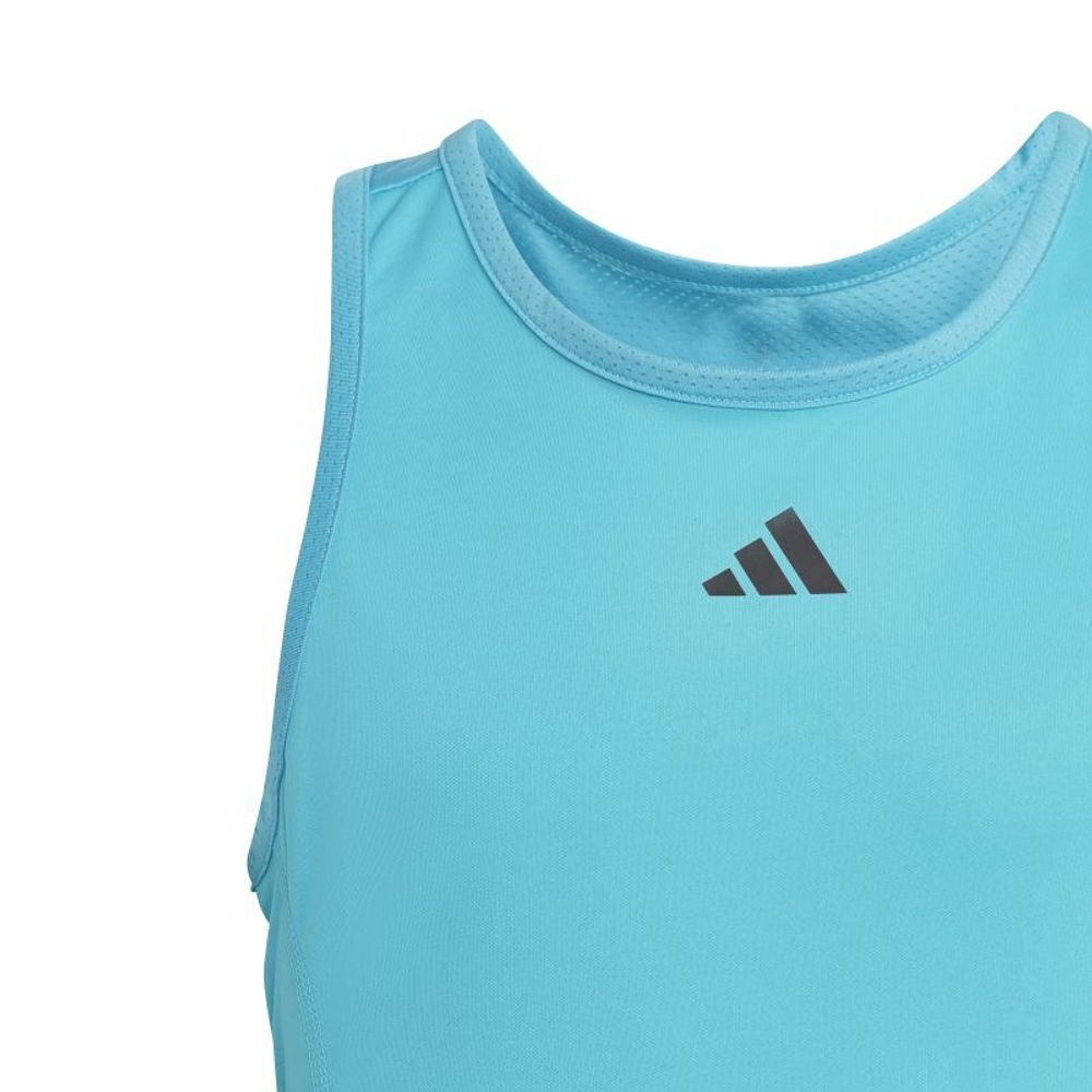 Платье для девочки теннисное Adidas Club Tennis Dress - lucid cyan