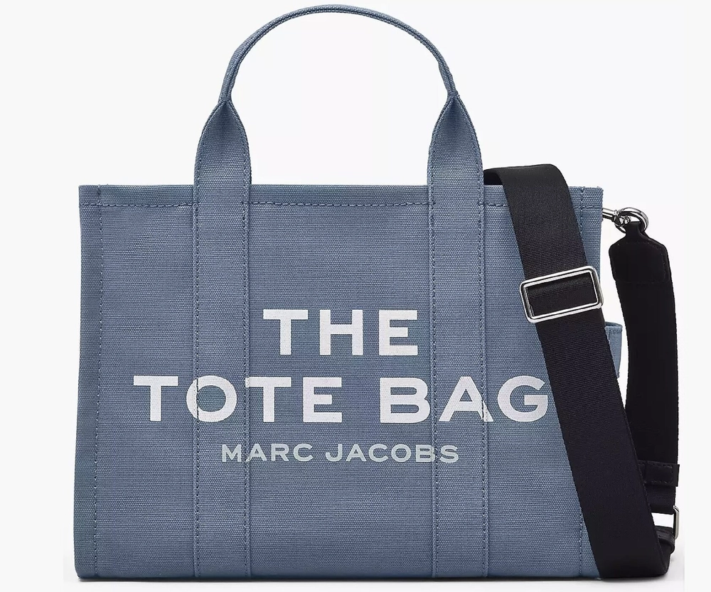 СУМКА MARC JACOBS THE MEDIUM TOTE BAG BLUE SHADOW