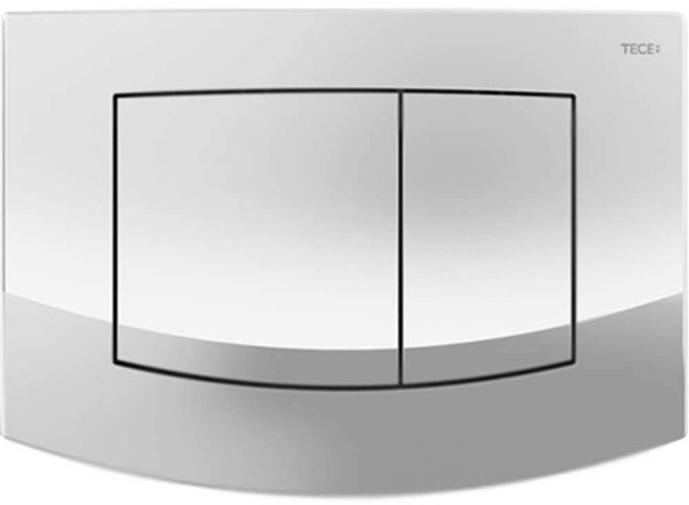 Инсталляция для унитаза TECE Base 9400405 с кнопкой смыва TECEambia, хром глянцевый