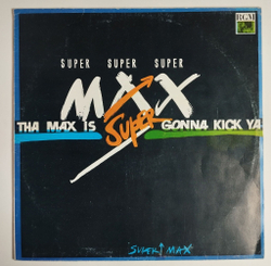 Винтажная виниловая пластинка LP Supermax Tha Max Is Gonna Kick Ya (Россия 1992)