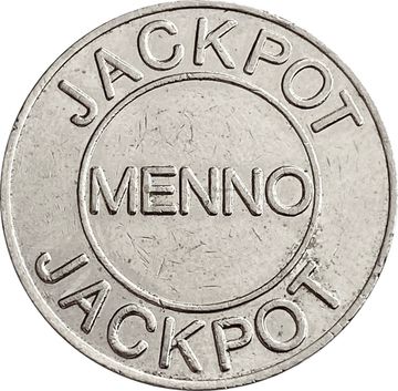 Игровой жетон для автомата «Jackpot Menno»