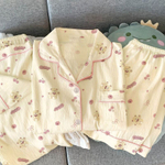 Женский домашний костюм-пижама 3в1