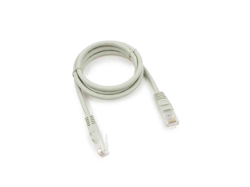 Патч-корд Ripo Standart UTP4 Cat 5E, Cu, RJ45, 10 m (серый)