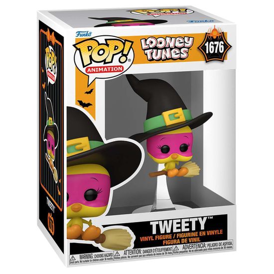 Фигурка Funko POP! Animation Looney Tunes Tweety (Witch​) (1676) 80873 / Фигурка Фанко ПОП! по мотивам мультсериала "Looney Tunes", Твити