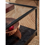 Столик журнальный mayen, 100х50 см, черный