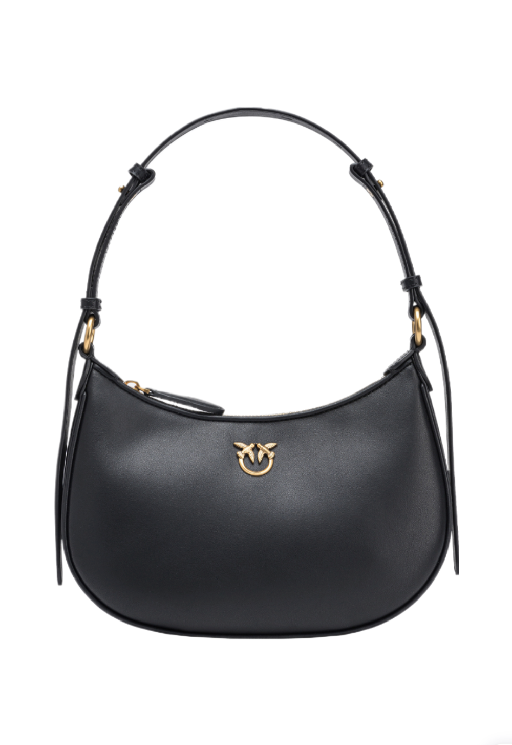 MINI LOVE BAG HALF MOON SIMPLY - black