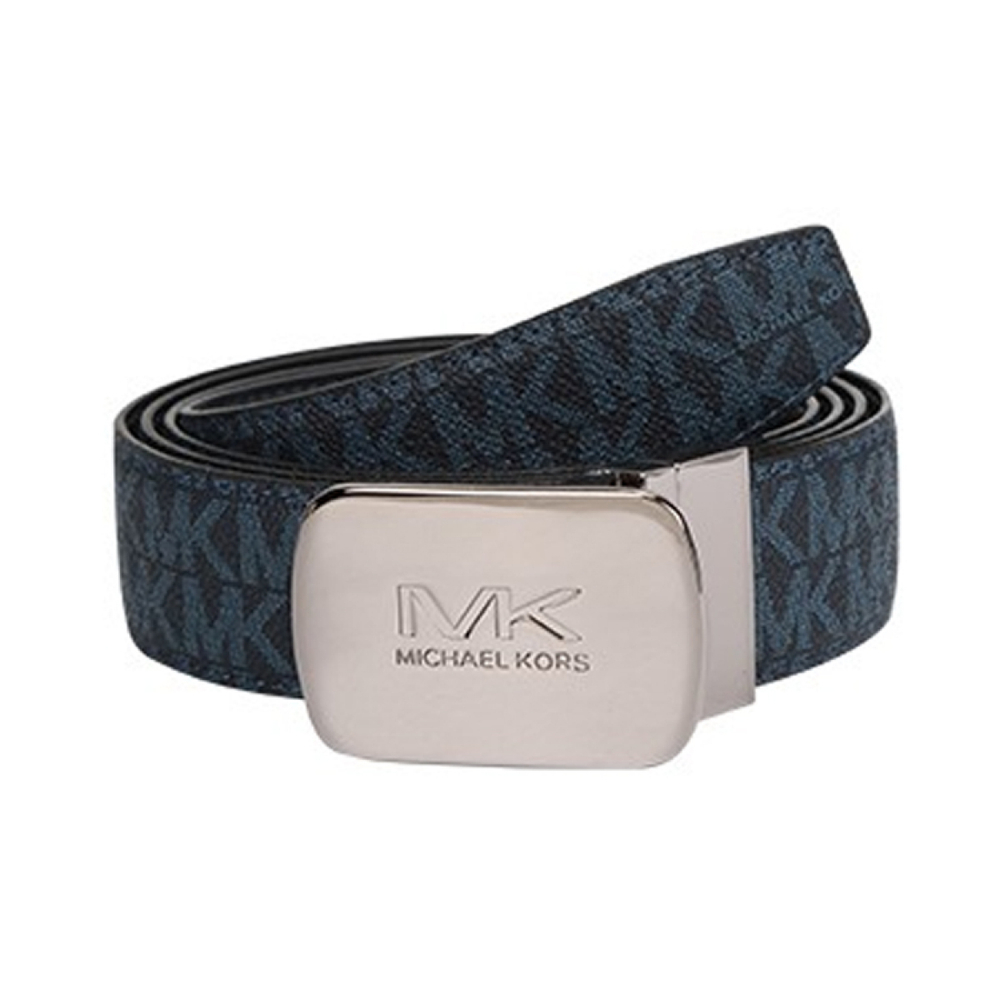 Пояс MICHAEL KORS ` MK Logo 3.4cm, 36H9MBLY1V-ADMRL-PLBLUE