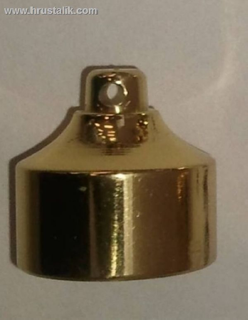 Стопор для нижней чашки с отверстием для нижней подвески. D16мм; h18мм. Резьба М10 (№27)
