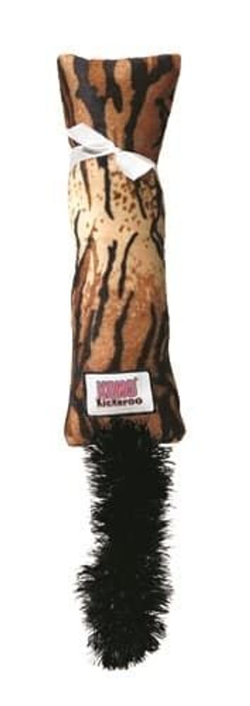 Kong игрушка для кошек "Кикеру" тигровый с кошачьей мятой