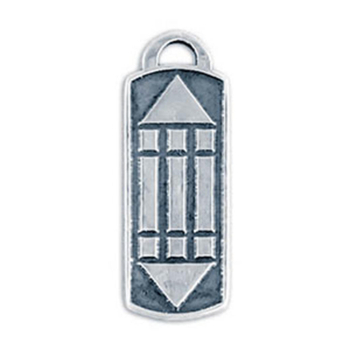 Амулет (The Cult) № 18 Знак Атлантов, английское олово
