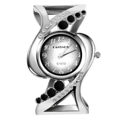 Часы-браслет кварцевые CANSNOW, серебристый W8030-03