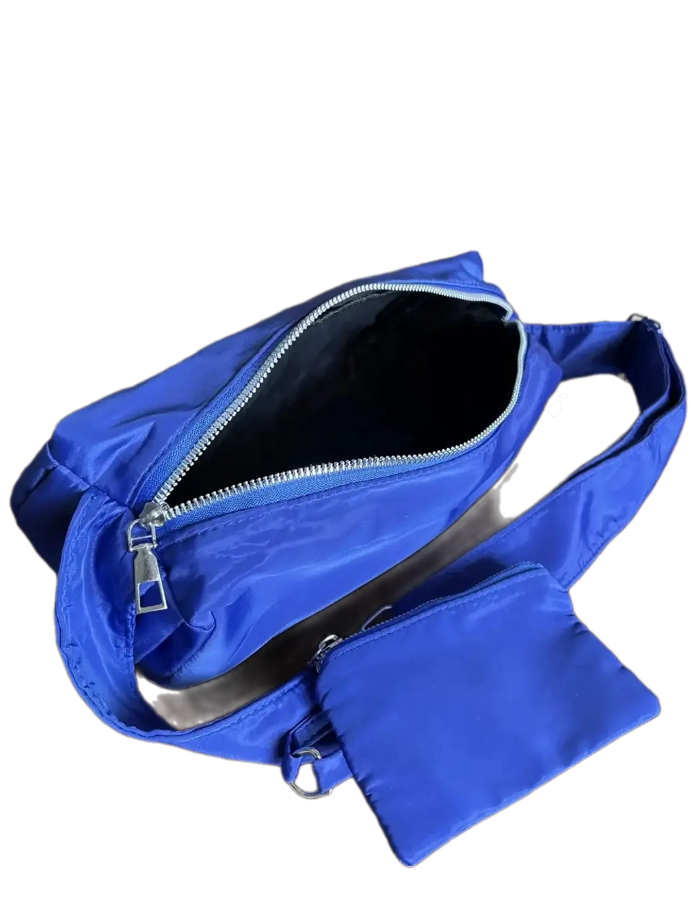 Сумка TRAVEL женская синяя QOZA