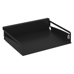 Навесной лоток для бумаг горизонтальный MAN-21 Металл Черный 320*263*70