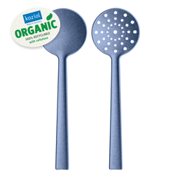 Приборы для салата palsby, organic, 30 см, синие, 2 шт.