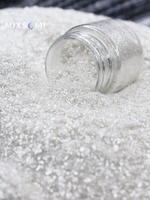 Премиум пигмент 9789 - Белый жемчуг мерцающий супер блеск - универсальный