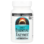 Source Naturals, Daily Essential Enzymes®, 500 мг, 60 капсул