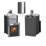 Дровяная печь для бани ЕРМАК 16-С Элит