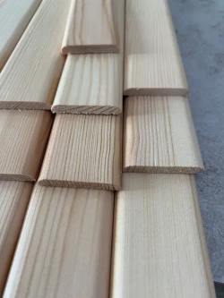 Раскладка деревянная, нащельник 6х40х2000 мм., Экстра сорт, 10 шт., сосна сращенная