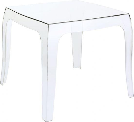 Столик прозрачный журнальный Queen