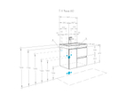 Тумба под раковину AQUATON Рене 60