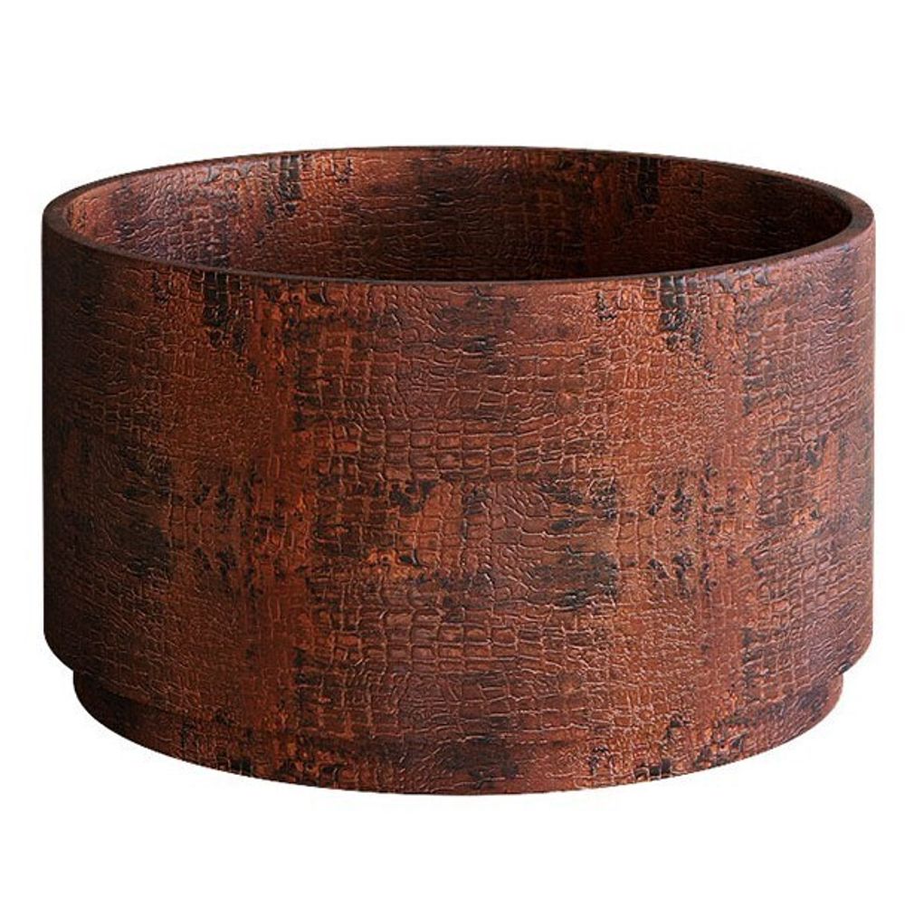 Кашпо CYLINDER XL CROCODILE D70 H75