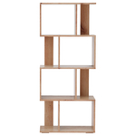 Стеллаж 60х30х142, Дален , деревянный напольный для игрушек и для книг, в детскую, цвет сонома, Dipriz