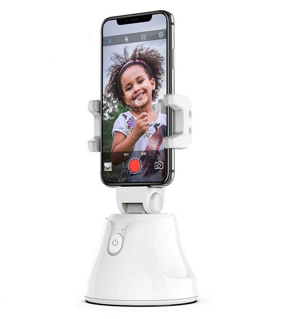 Держатель для телефона ApaiGenie 360° авто отслеживание (белый)