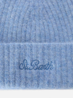 Шапка Saint Barth Moss Alpaca голубой