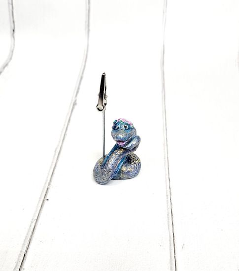 Держатель "Змейка", синяя