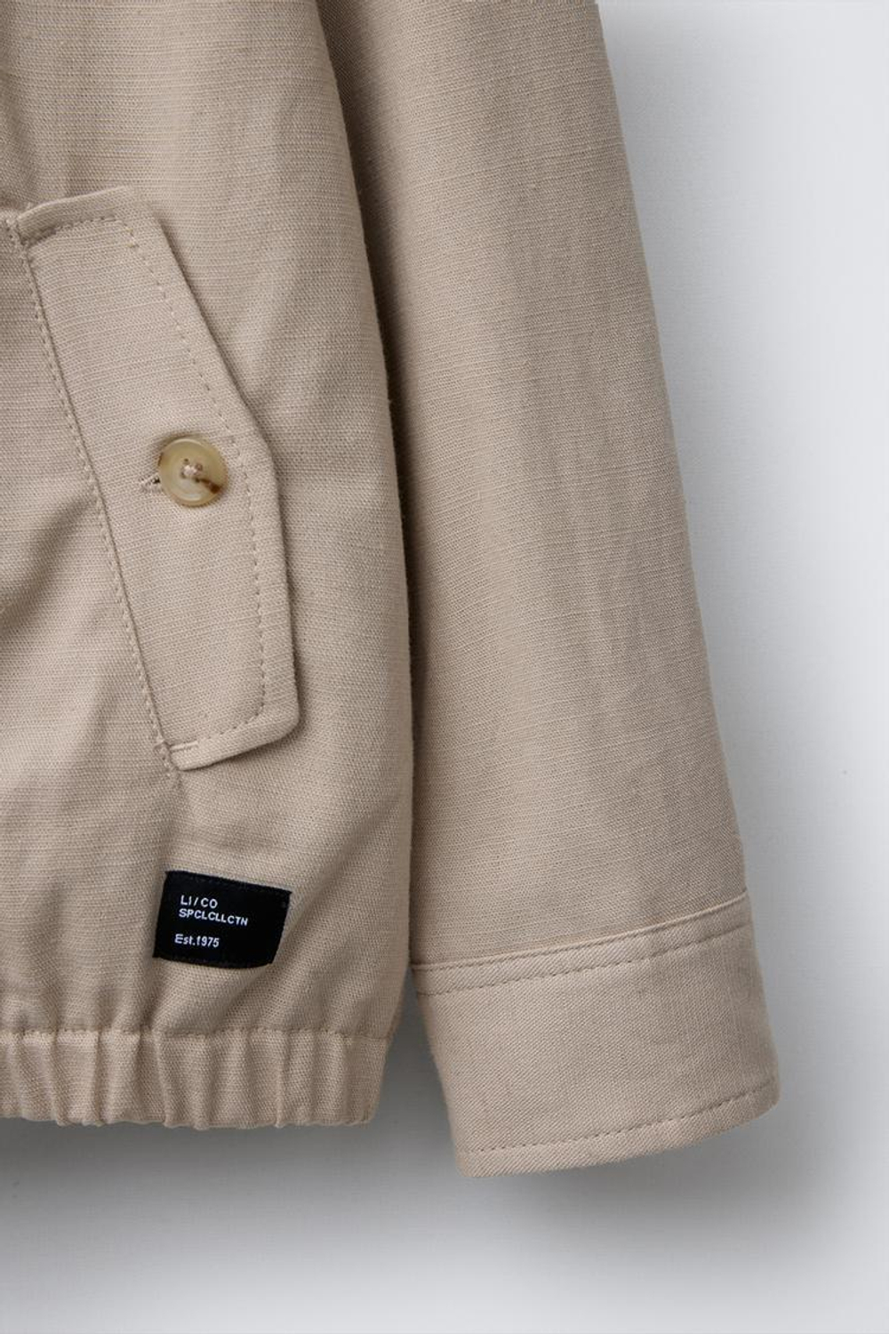 ZARA КУРТКА-БОМБЕР, ЭКРЮ