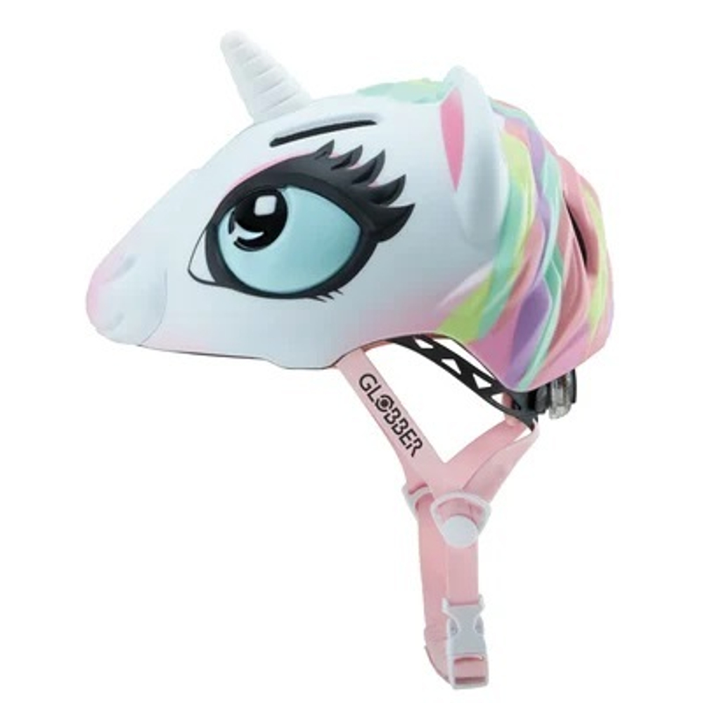 Шлем детский GLOBBER FANTASY HELMET S/M (49-55см) белый