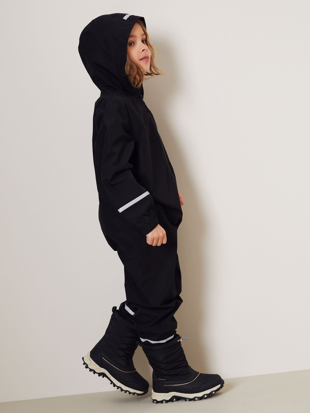 Комбинезон непромокаемый для девочки Next C73-209, Черный