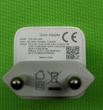 Блок питания (зарядное устройство) - (TCW-E61S-65W) (65W) USB-C (АСЦ)