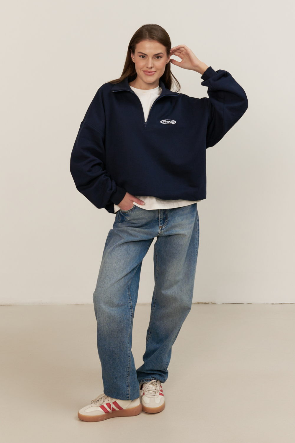 Анорак FRANSY, темно-синий