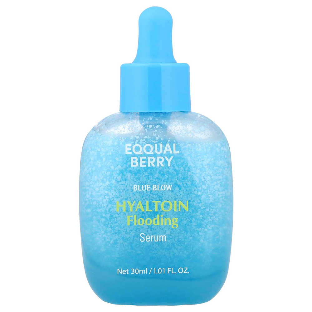 EQQUALBERRY, Blue Blow, сыворотка с гиалтоином, 30 мл (1,01 жидк. унции)