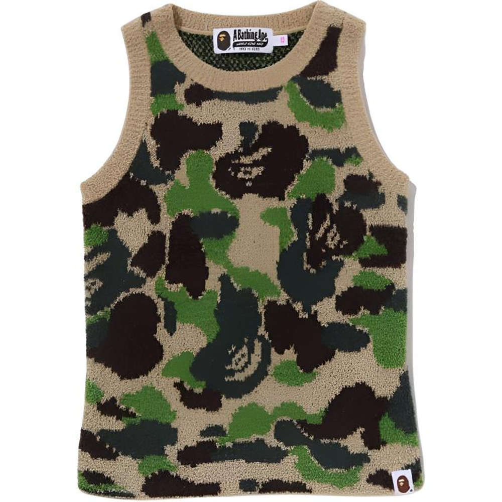 A Bathing Ape Bathing Ape Abc Camo Tank Tops Moderate Polyamide Pullover Straight Fit Summer 0zxvtw302082q