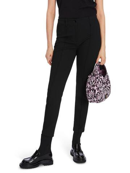 Marc Cain Брюки - дудочки с простроченными стрелками