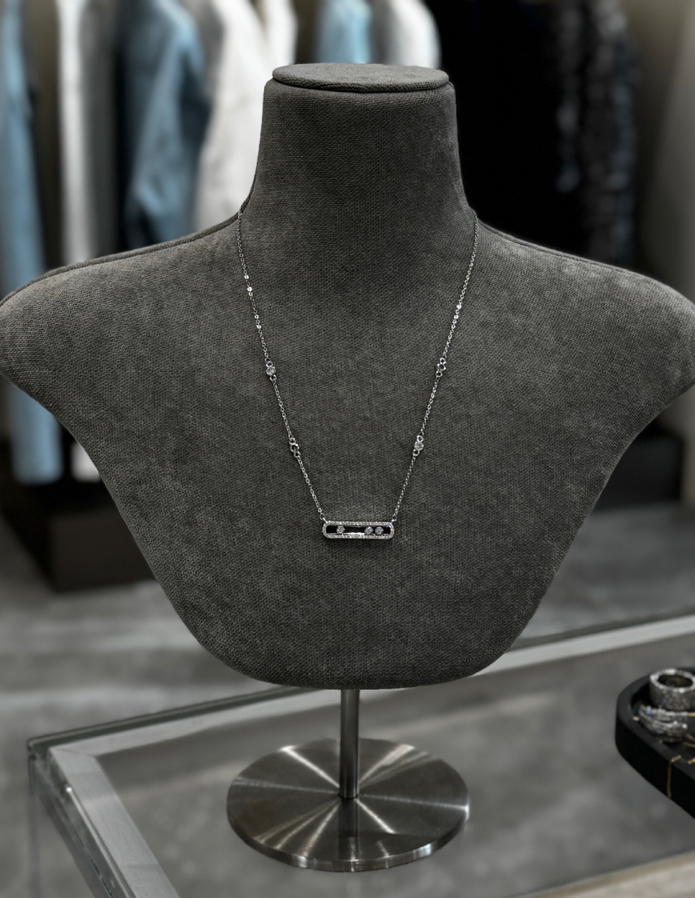 Колье Grace mini silver