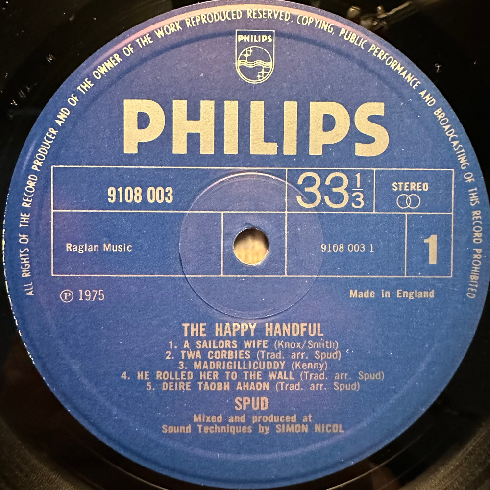 Spud - The Happy Handful (Англия 1975г.)