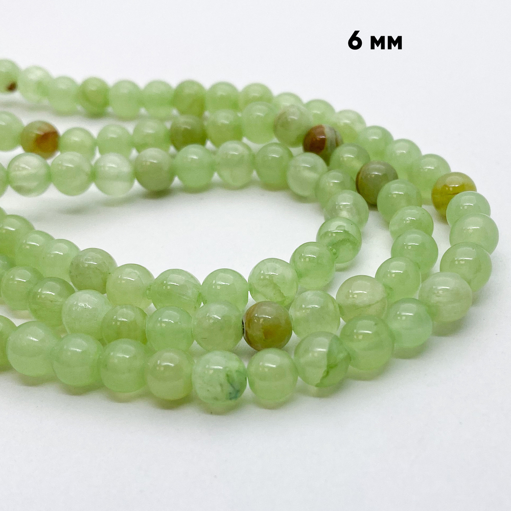 Бусины "Мраморный оникс" тонированный, диаметр 6,2-6,4 мм, цена за 32-33 шт (1/2 нити)