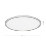 SLE1811-502-01 Светильник потолочный Белый/белая LED 1*42W 4000K TASSEN