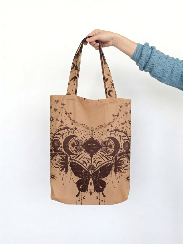 Сумка Шоппер из сетки Космос