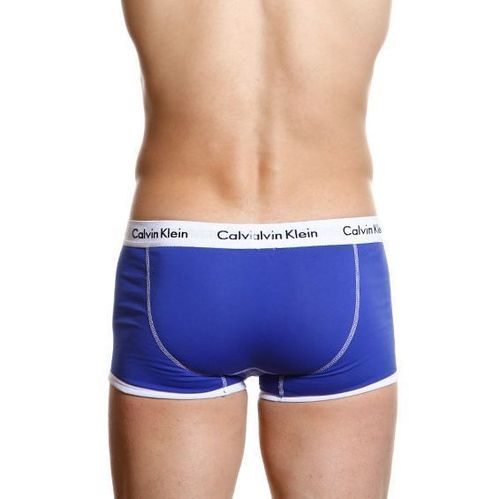 Мужские трусы боксеры индиго Calvin Klein 365 Trunks Indigo